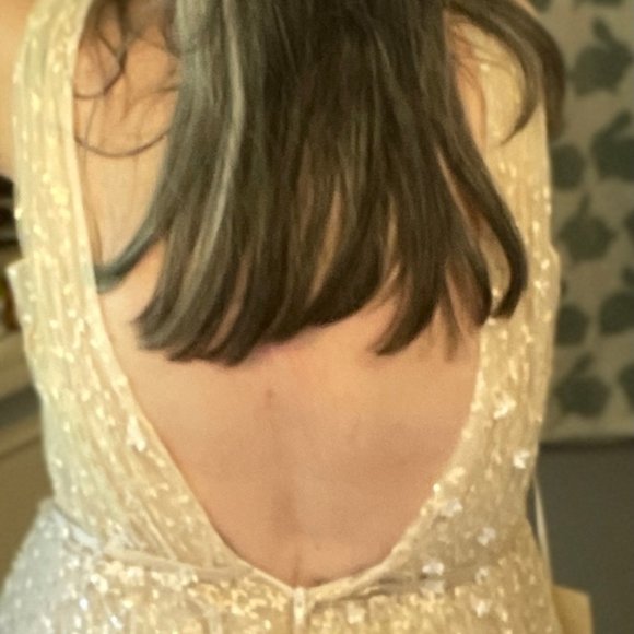 Melissa Sweet Wedding Gown NWT applique flowers 14 - Picture 2 of 16